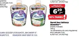 Netto Serek z ziołami bez laktozy Hochland Almette oferta