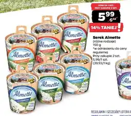 Netto Serek jogurtowy Hochland Almette oferta