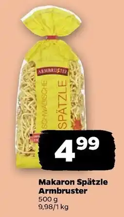 Netto Makaron spaetzle Armbruster oferta