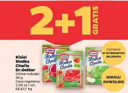 Netto Kisiel malinowy Dr. Oetker Słodka Chwila oferta