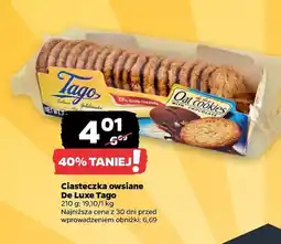 Netto Ciastka kruche owsiane z sezamem Tago oferta