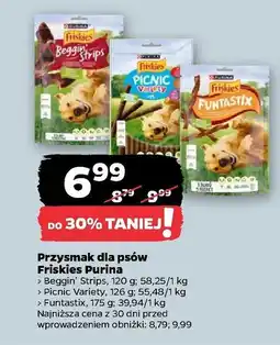 Netto Przysmak dla psa bekon i ser Friskies Funtastix oferta