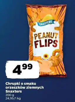 Netto Chrupki kukurydziane orzechowe Snaxters oferta