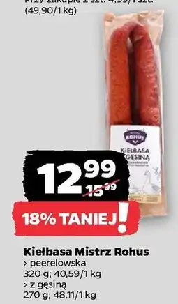 Netto Kiełbasa z gęsiną Mistrz Rohus oferta