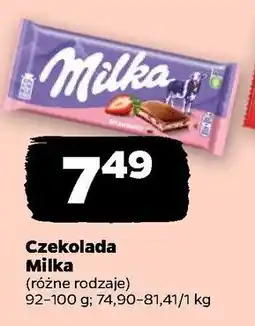 Netto Czekolada truskawkowa Milka oferta