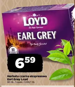 Netto Herbata earl grey Loyd Tea oferta