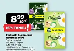 Netto Podpaski higieniczne night Naturella Ultra oferta