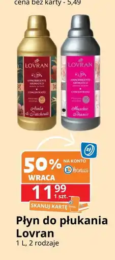 E.Leclerc Płyn do płukania muschio bianco Lovran oferta