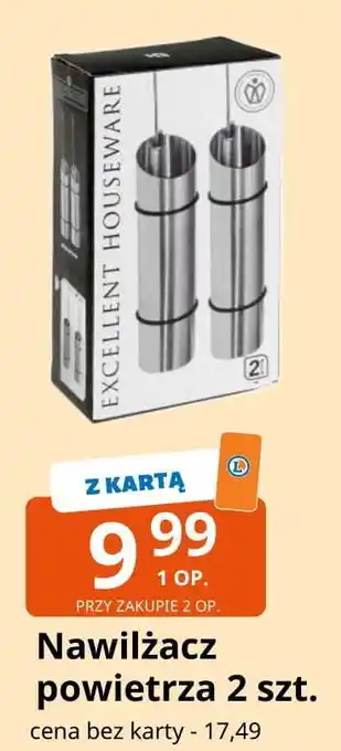 E.Leclerc Nawilżacz powietrza ze stali nierdzewnej oferta