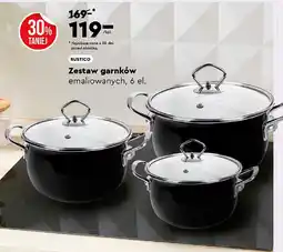 Biedronka RUSTICO Zestaw garnków oferta