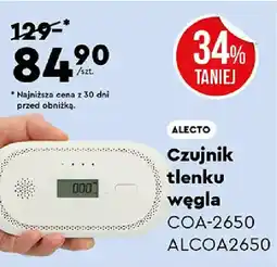 Biedronka ALECTO Czujnik tlenku węgla COA-2650 ALCOA2650 oferta