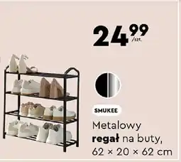 Biedronka SMUKEE Metalowy regał na buty oferta