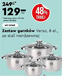 Biedronka MH HOME Zestaw garnków Verso oferta