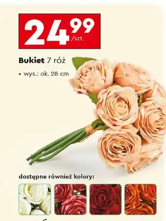 Bukiet 7 róż