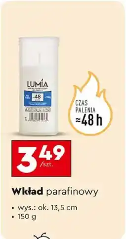 Biedronka Wkład parafinowy oferta