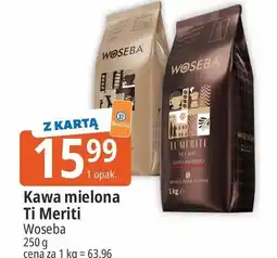 E.Leclerc Kawa Woseba Ti Meriti Crema E Aroma oferta