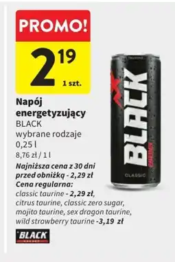Intermarche Napój energetyczny Black oferta