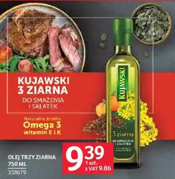 Selgros Kujawski olej trzy ziarna oferta