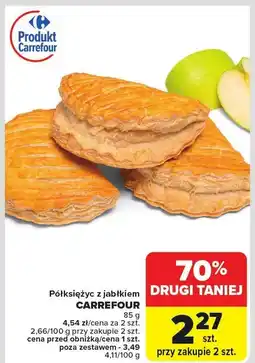 Carrefour Market Półksiężyc z jabłkiem CARREFOUR oferta