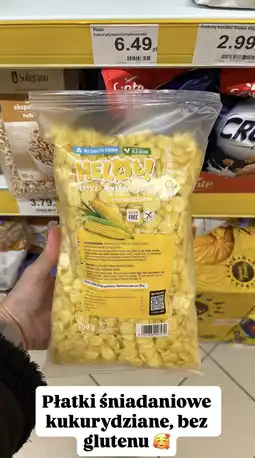 Dino Płatki śniadaniowe kukurydziane Helou oferta