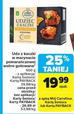 Carrefour Market Udo z kaczki w marynacie pomarańczowej wolno gotowane Carrefour Market oferta