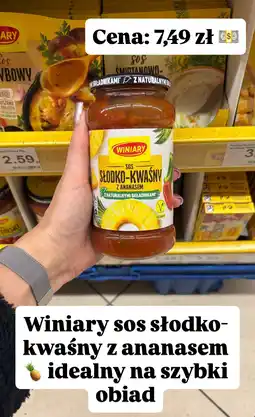 Dino Sos słodko-kwaśny z ananasem Winiary oferta