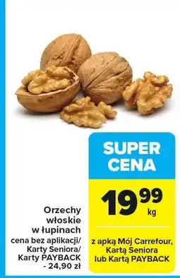 Carrefour Market Orzechy włoskie w łupinach Carrefour Market oferta