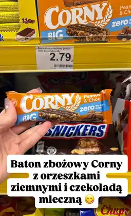 Dino Baton zbożowy BIG Peanut & Choc zero cukru Corny oferta