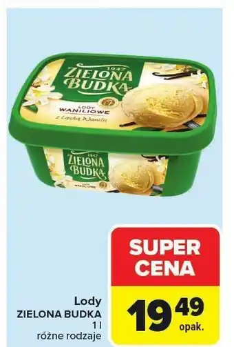 Carrefour Market Lody Zielona Budka oferta