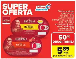 Carrefour Market Filety z makreli King Oscar oferta