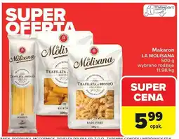 Carrefour Market Makaron LA MOLISANA wybrane rodzaje oferta