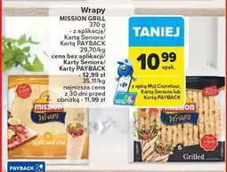 Carrefour Wrapy MISSION GRILL 370 g oferta