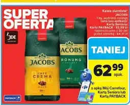 Carrefour Market Kawa ziarnista JACOBS oferta