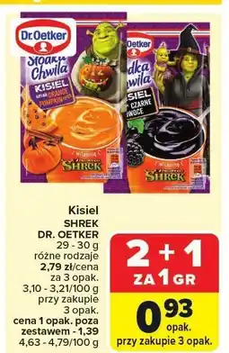 Carrefour Market Kisiel SHREK DR. OETKER oferta