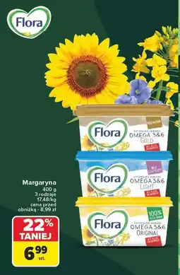 Carrefour Margaryna FLORA 400 g oferta