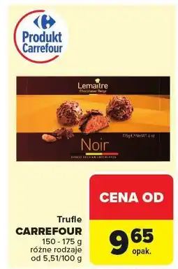 Carrefour Market Trufle CARREFOUR Lemaitre Noir oferta