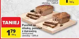 Carrefour Pasztet ze śliwką, pasztet z żurawiną INDYKPOL oferta