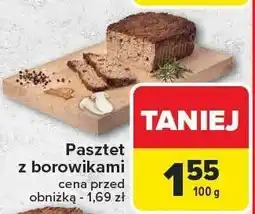 Carrefour Pasztet z borowikami INDYKPOL oferta