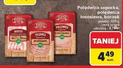 Carrefour Polędwica sopocka, polędwica łososiowa PEKPOL plastry 100g oferta