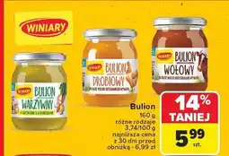 Carrefour Bulion Winiary różne rodzaje oferta
