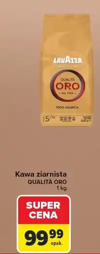 Carrefour Kawa ziarnista Lavazza QUALITÀ ORO oferta