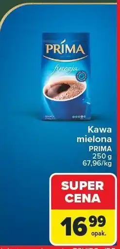 Carrefour Kawa mielona Prima 250 g oferta