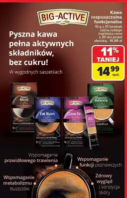 Carrefour Kawa rozpuszczalna funkcjonalna Big Active oferta