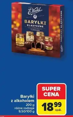 Carrefour Baryłki z alkoholem E.Wedel oferta