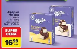 Carrefour Alpejskie Mleczko Milka oferta