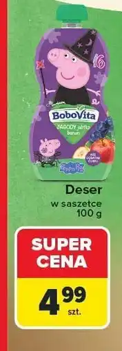 Carrefour Deser w saszetce BoboVita oferta