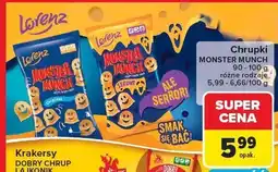 Carrefour Chrupki Monster Munch Lorenz oferta