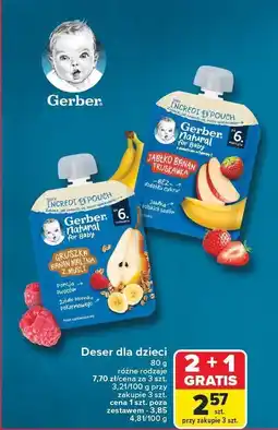 Carrefour Deser dla dzieci Gerber oferta