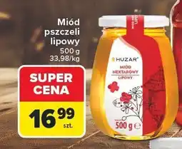 Carrefour Miód pszczeli lipowy Huzar oferta
