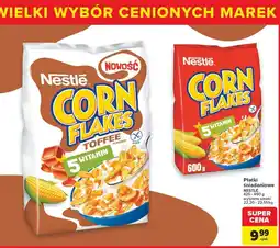 Carrefour Płatki śniadaniowe Nestlé Corn Flakes Toffee oferta